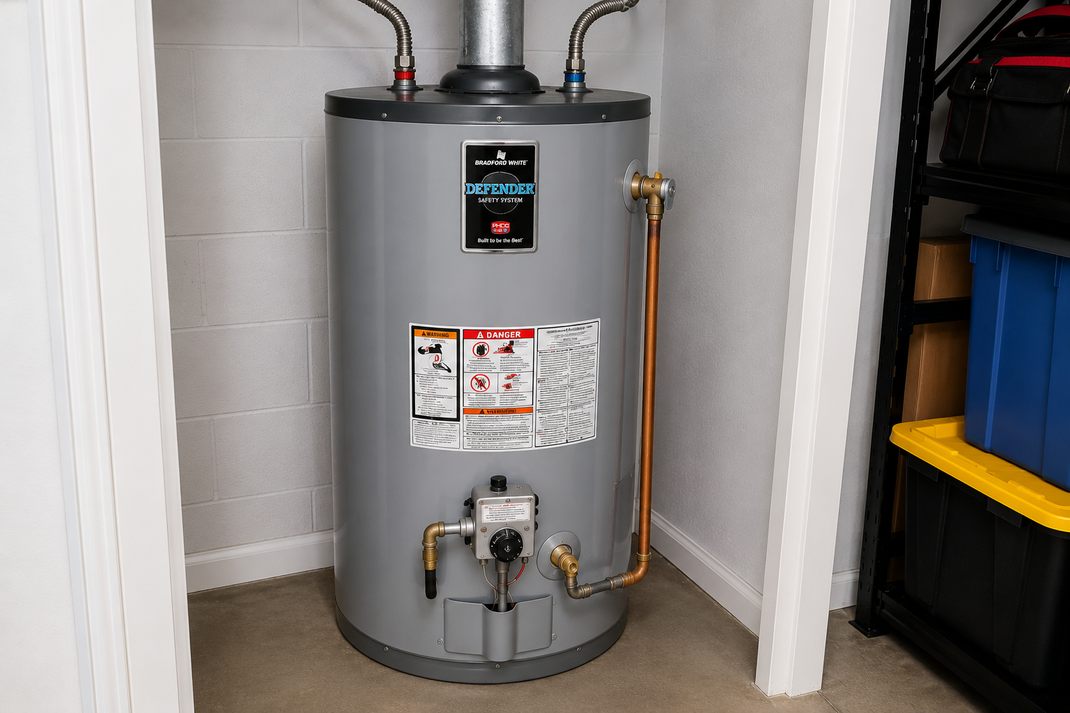 Plumbing system after repair in Irving Texas